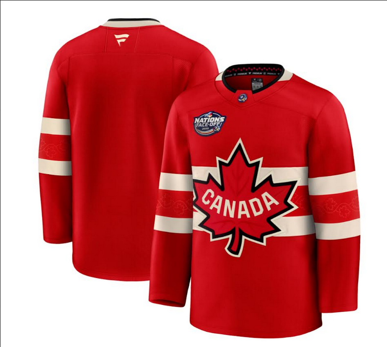 2025 Men  Canada red NHL Custom jersey->customized nhl jersey->Custom Jersey